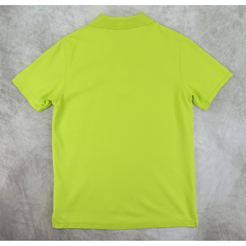 Psycho Bunny Polo Shirt Mens 4 (Small) Lime Green Pima Cotton Short Sleeve - Picture 3 of 10